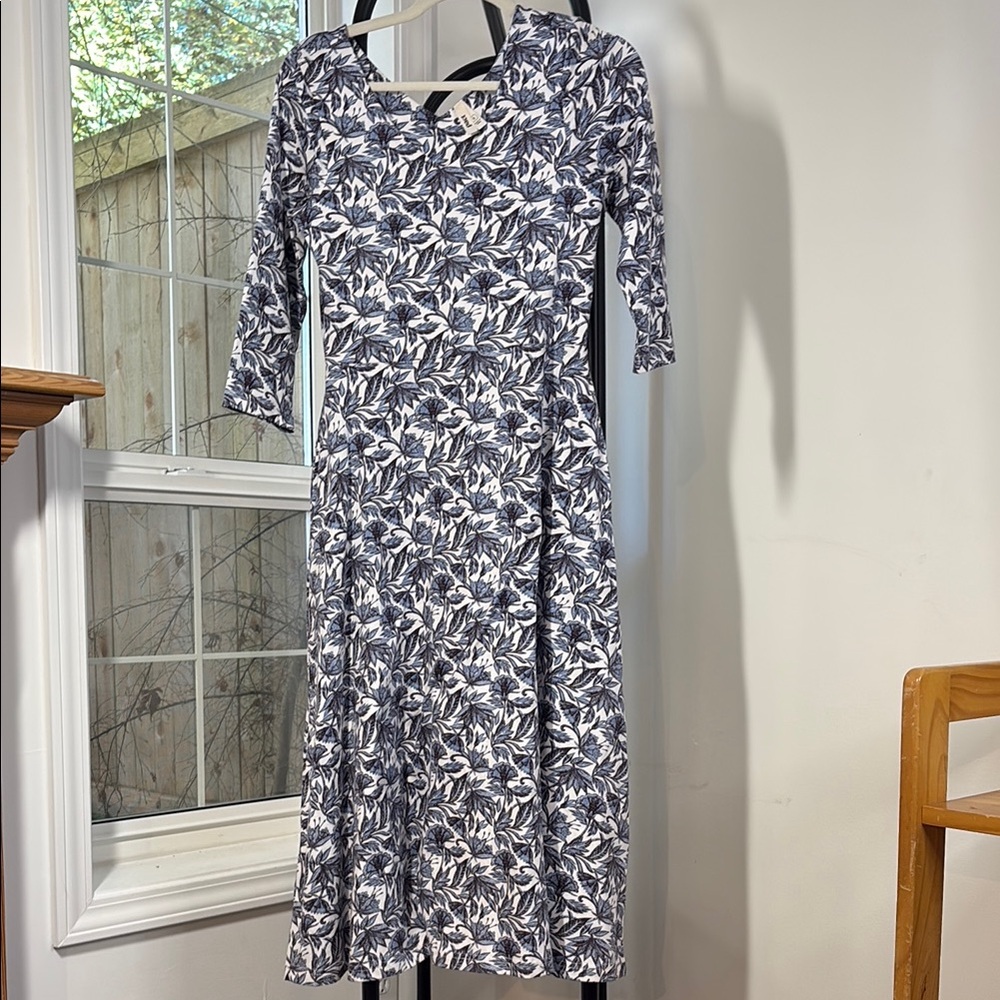 Pact Organic Stretch Cotton Knit Dress